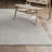 Orion Modern Geometric Lines Grey/ Beige Area Rug-2060117008