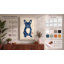 Symmetrical Bulldog Japandi - Wrapped Canvas-29093107-29093005