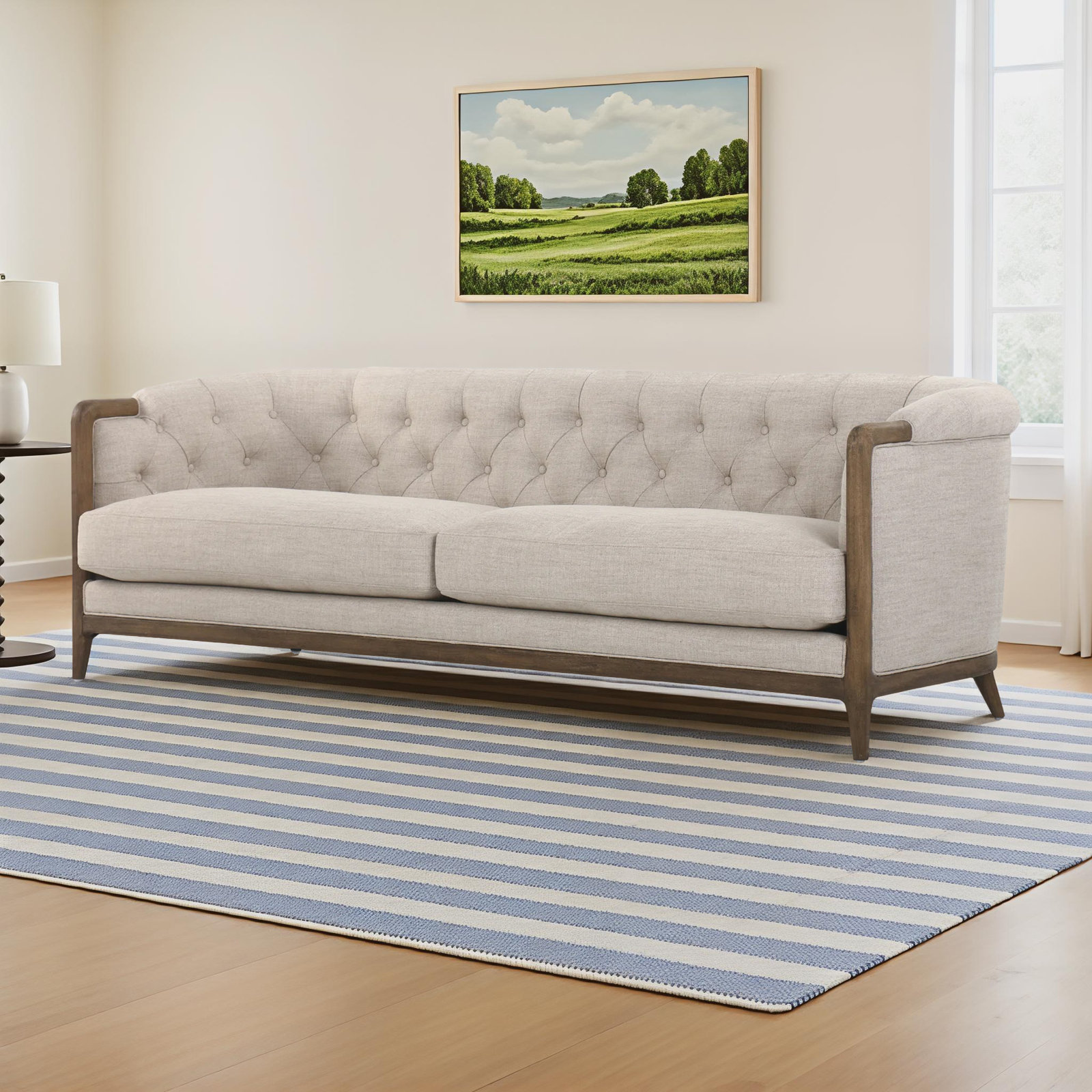 Colten Sofa, 29.75" H x 91" W x 36" D, Alcala Wheat