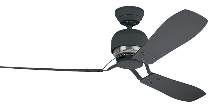 Kory 132cm Ceiling Fan, Lacquered Graphite
