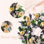 Couronne de fleurs lavande 24 po