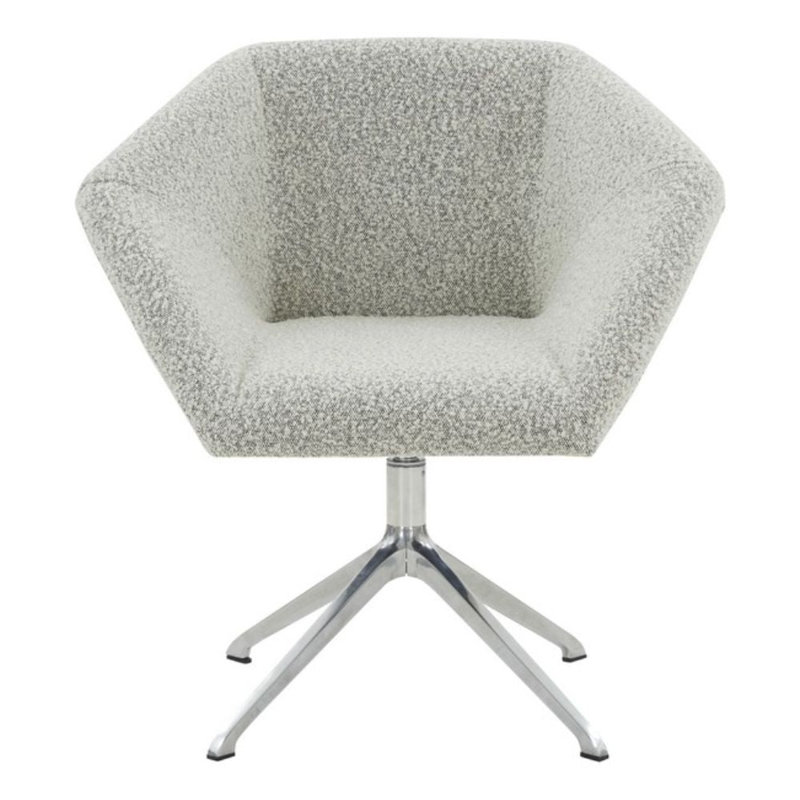 Chaise de bureau Felix, Argent