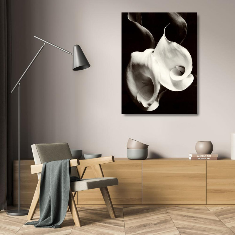 Two Callas, 24" H x 18" W