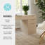 Bureau modulaire à un tiroir et classeur à 3 tiroirs Martha Stewart Kayden-109713918