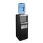 Machine à glaçons et à eau 3-en-1 Frigidaire - Distributeur d'eau froide et chaude pour bouteille de 5 gallons - Machine à glaçons intégrée - Distributeur d'eau froide avec machine à glaçons - Conception compacte en noir