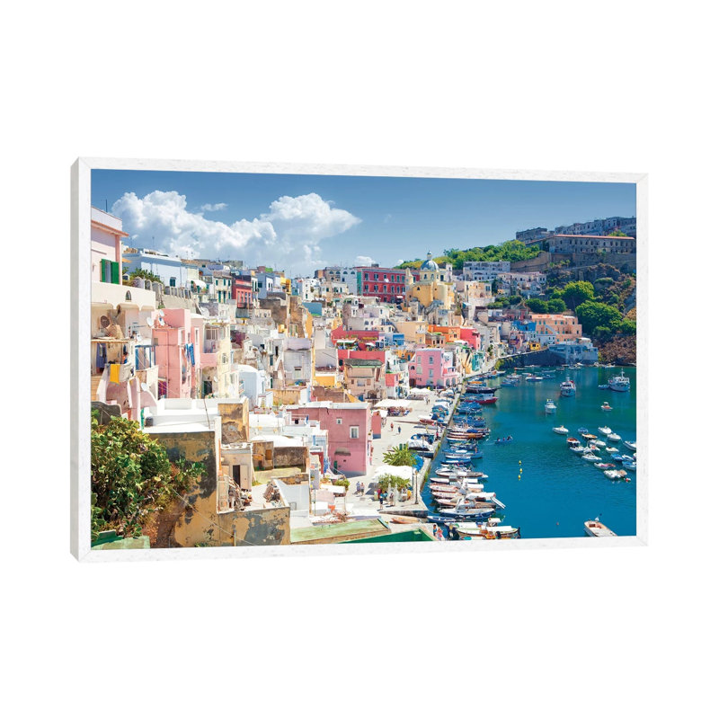 Marina Corricella III, Procida Island, Gulf of Naples, Campania Region, Italy 1 Piece Wall Art on Canvas