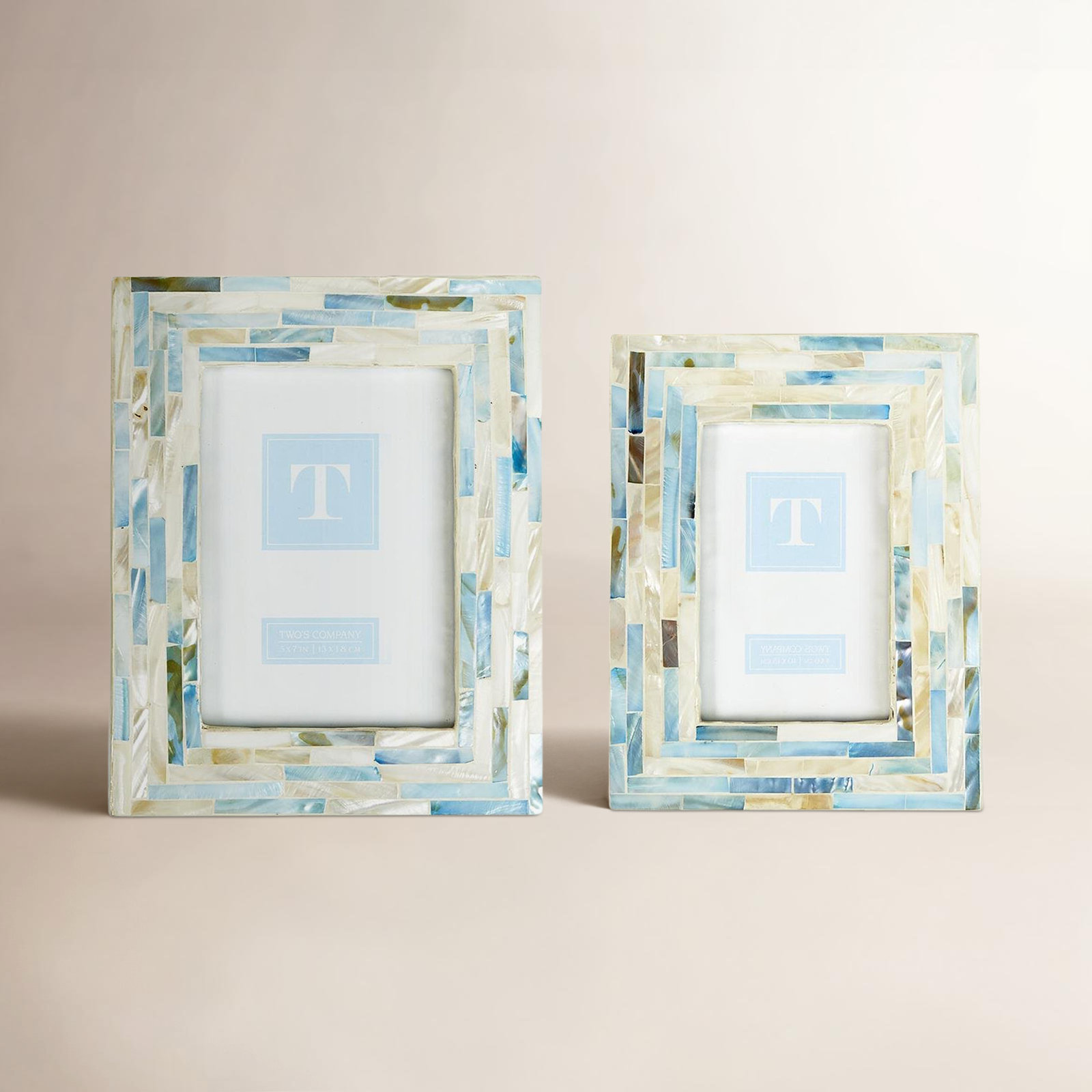 Ceramic Matte Picture Frame - Set of 2