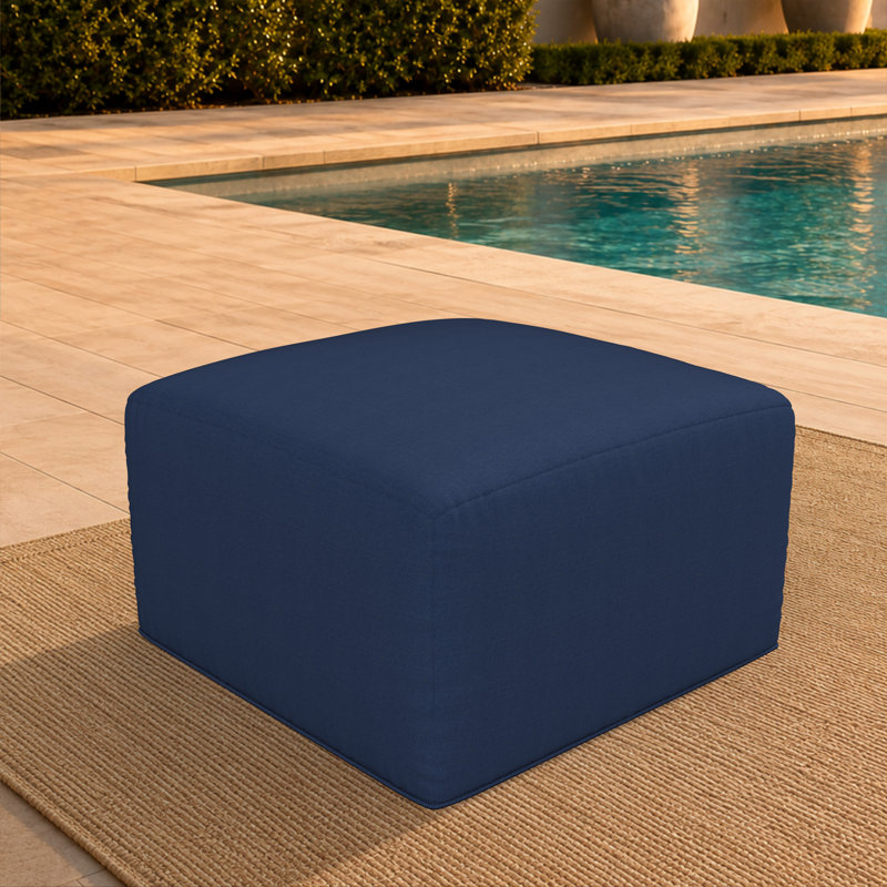  Repose-pieds extérieur Praia Sunbrella®, Sunbrella® Canvas Navy