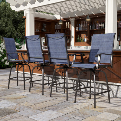 Naksh Metal Outdoor 30.25'' Bar Stool
