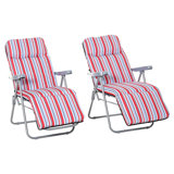 Aalilah 75cm Long Reclining Single Chaise with Cushions