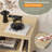 Oak Rattan Single Drawer Jameson With Outlet, 17.3X15.7X23.6In