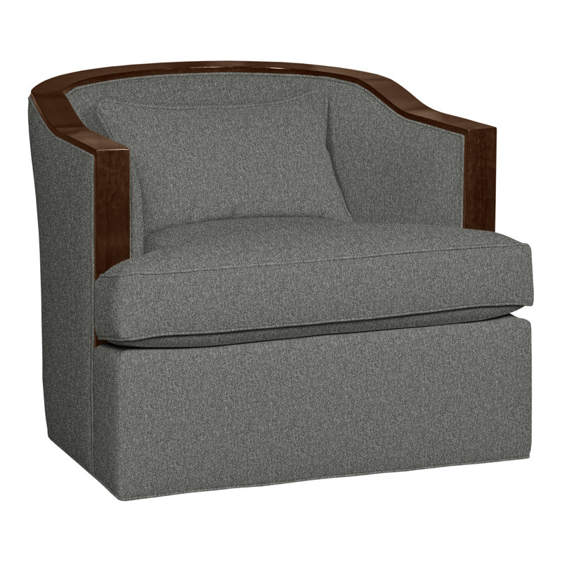 Fauteuil d'appoint pivotant Thom Filicia, Étain Ian, Wrenn