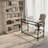 Milibor Modular Tempered Glass Writing Desk