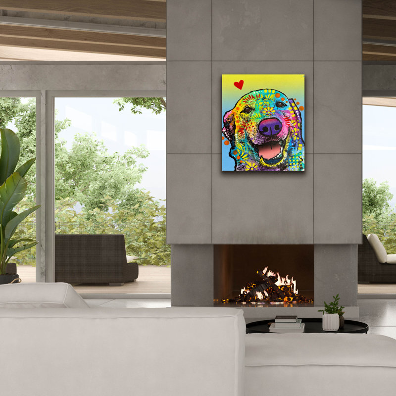'Tested' by Dean Russo Canvas Wall Art, 30" H x 26" W x 1.5" D