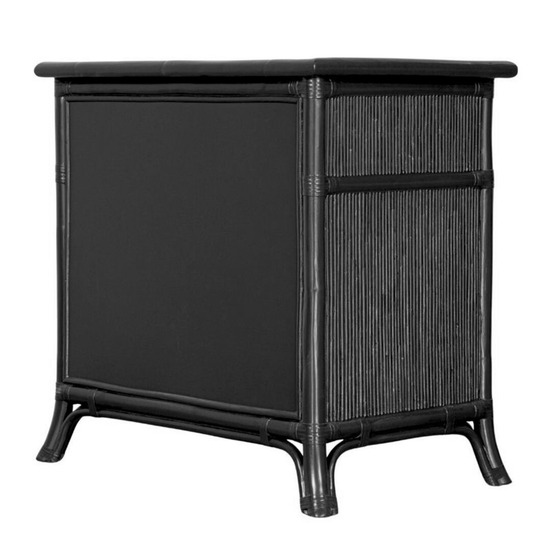 4 - Drawer Nightstand, Black