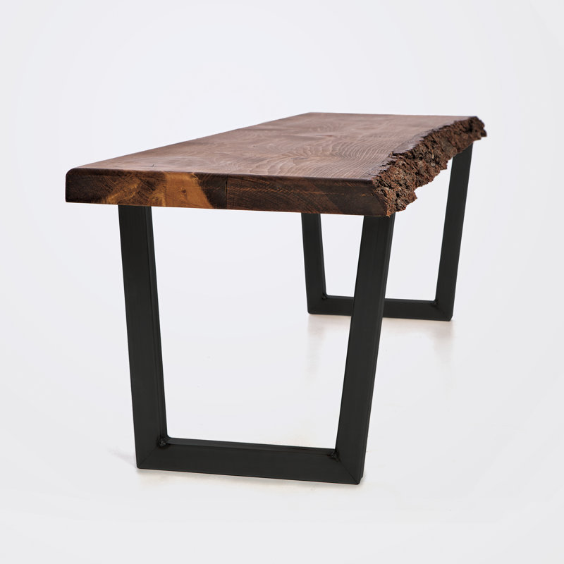 Live Edge Timber Co. 15" Table Base, Black