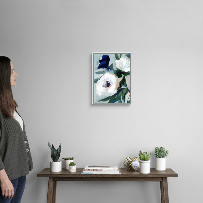 «Eernal Spring I» par Isabelle Z - reproduction d'art, H 18 po x l 14 po x P 1,75 po, Toile blanche encadrée