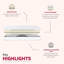 Matelas à ressorts ensachés moyen de qualité supérieure 9 po - Blanc-367040876