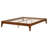 Wood Platform Bed Frame, With Wood Slat Support-1975263747
