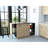 Chesterfield 2-Shelf 1-Drawer Kitchen Island-682502311