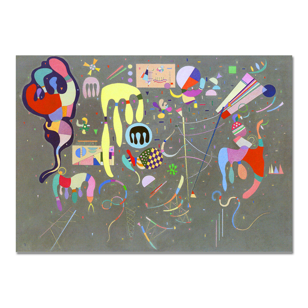 Wandbild Azioni Varie von Wassily Kandinsky