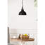 Lampe suspendue D10,4 x 11,4 po, métal