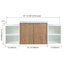 Faredo 47.61'' Single Bathroom Vanity with Resin Top-1980022217