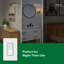 Diva Lutron avec mode nuit pour ampoules à DEL à intensité variable Watthite 150 watts, 3 watts, 1 gradateur