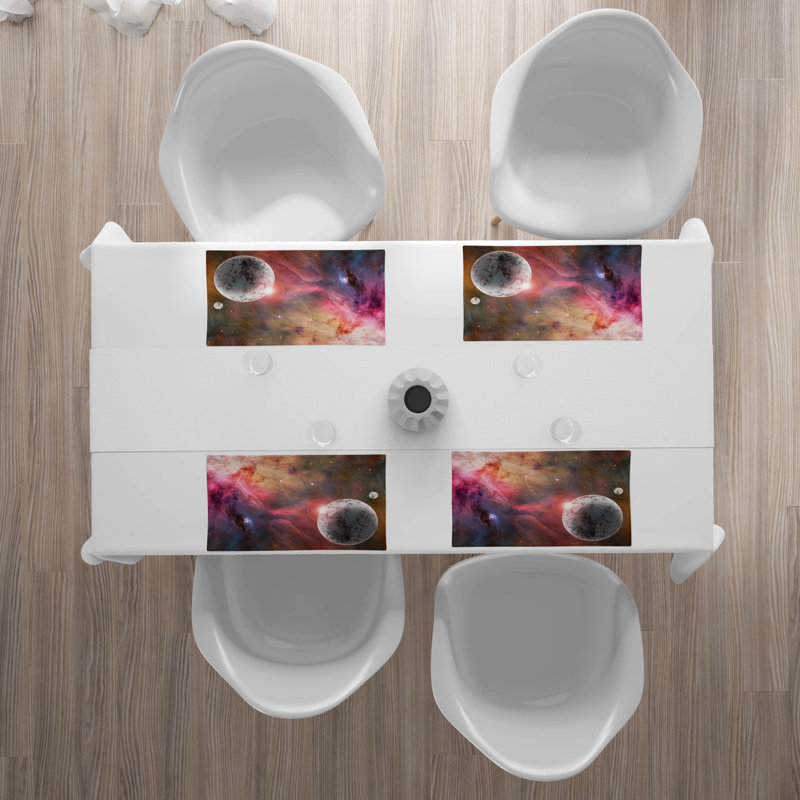 Polyester Abstract Rectangle Placemat