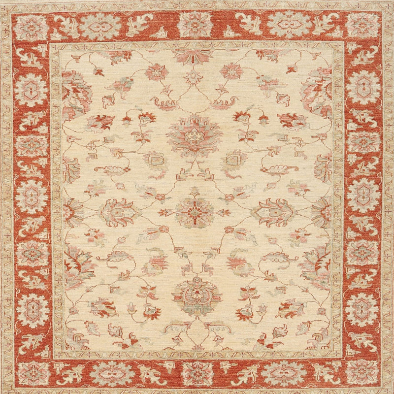 Durfee Oriental Indoor Rug, Square 7'