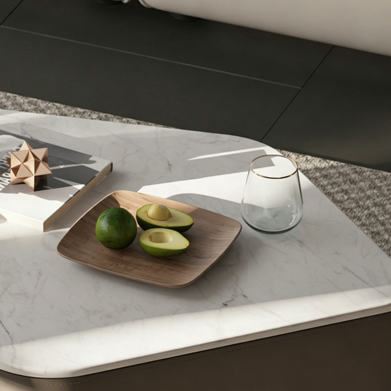 Table basse Nordic Light, Gray / Black