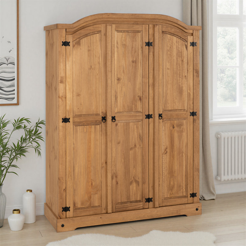 Greenock Essentials 3 Door Wardrobe
