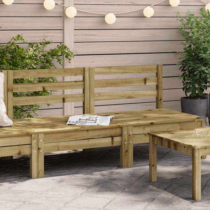 Tottenham 63.5cm Wide Wood Patio Sofa