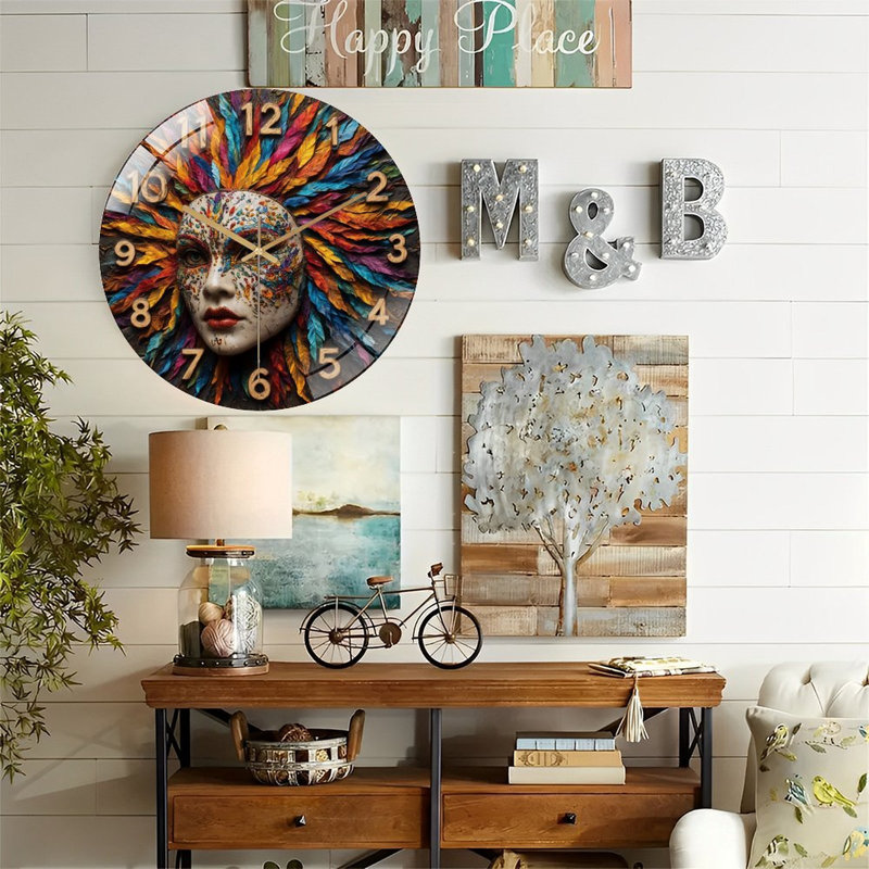 Horloge murale 12 po