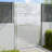 Silver Stainless Steel Gate-97813924
