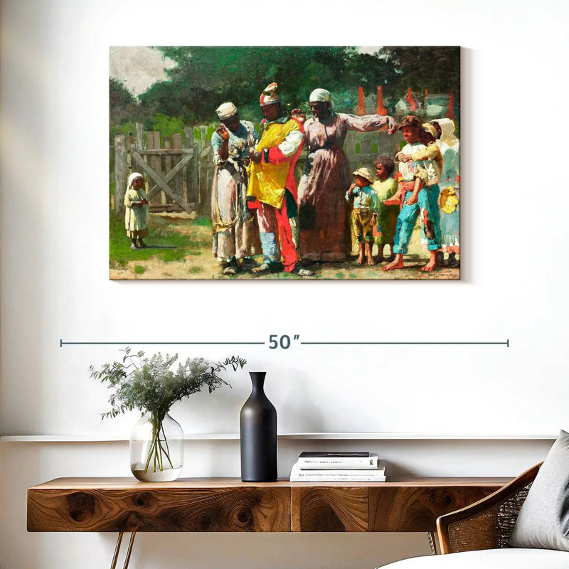Dressing For The Carnival, 26" H x 39" W