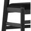 Chaise d'appoint noire Padulsky-1860908208