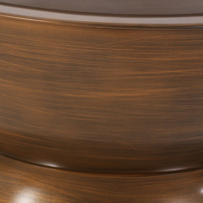 METAL HAMMERED COFFEE TABLE
