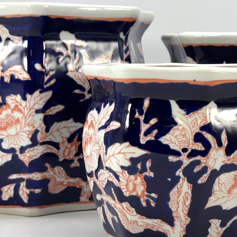 Pot à fleurs en céramique fabriqué à la main Daxxton