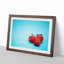 Three Strawberries - Picture Frame Painting Print-55611689-55611693