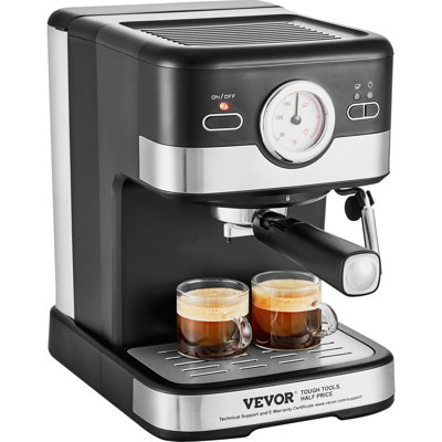 Stellweilan Tessberg Semi-Automatic Espresso Machine with Frother