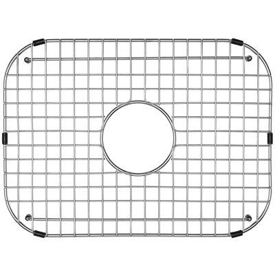 18.11-in x 13.39-in Center Drain Heavy-Duty Stainless Steel Sink Grid