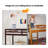 Junior Low Loft Bed With Stairs, Wood Loft Bed For Adults, Kids And Young Teens-1321606640-1331426384