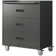 29.5'' W Metal Garage Tool Storage Cabinet with Wheels and 3 Drawers.