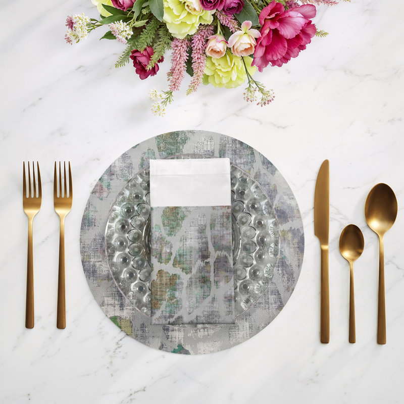 Giraffe Cotton Sateen Dinner Napkins, Fall