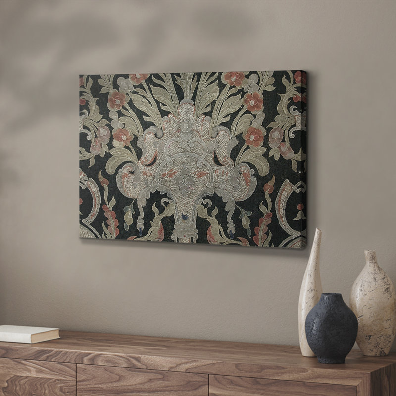 Abstrait rétro - LIX - Cavas enveloppés de galerie, H 32 po x l 48 po