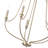 Senoia Chandelier - Modern Gold-700492688-700492695
