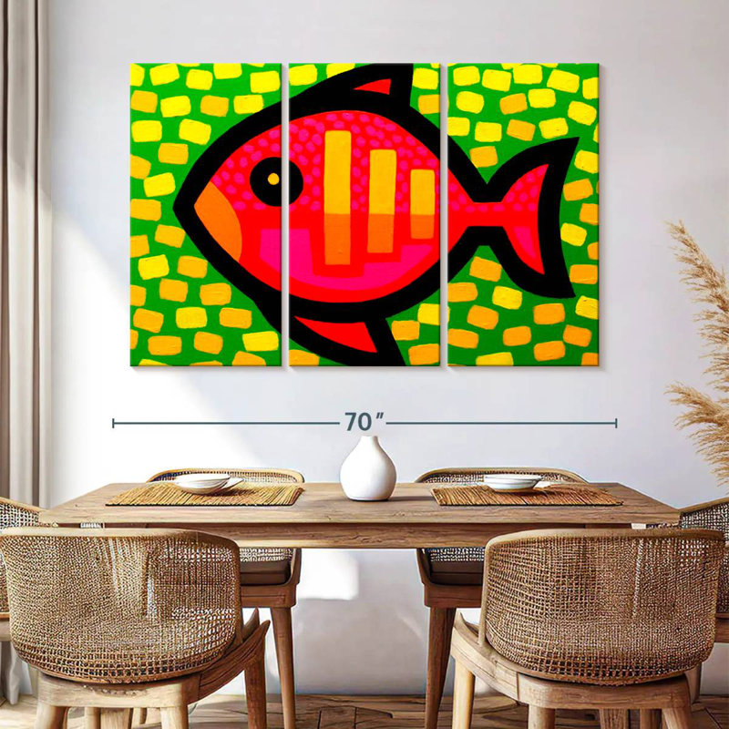 Brampt Big Fish, 42" H x 65" W