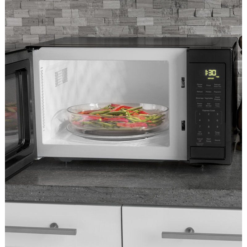 GE 2.0 Cu. Ft. Capacity Countertop Microwave Oven, White