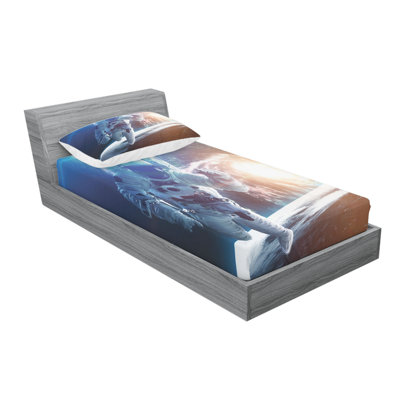 Outer Space Microfiber Sheet Set